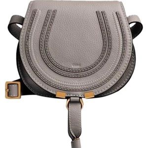Chloe Marcie Mini Cross Body Bag in Cashmere Grey